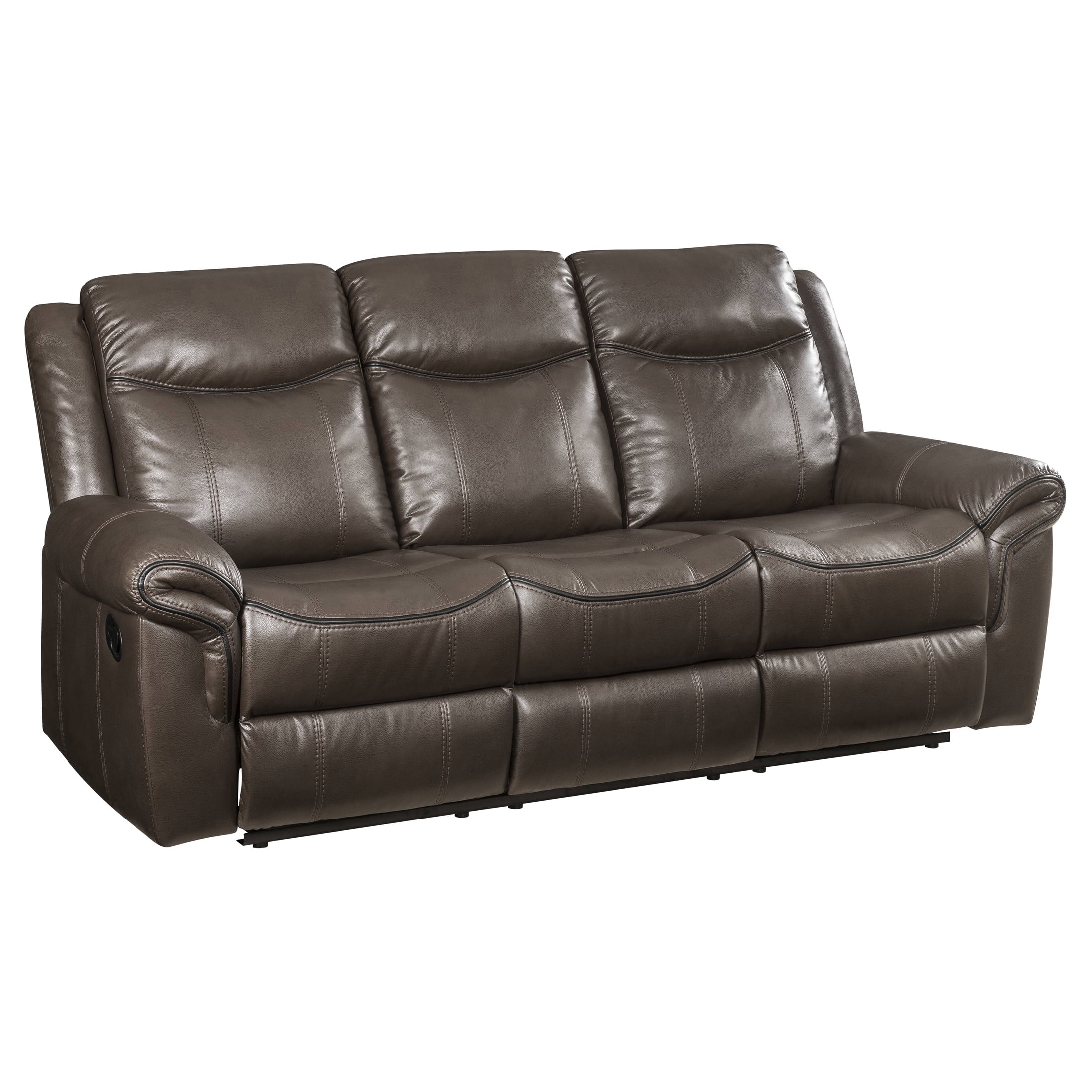 Acme Furniture LV00654 89 x 38 x 40 in. Lydia Motion Sofa, Brown Leather Aire -  Acme Furniture Industry Inc