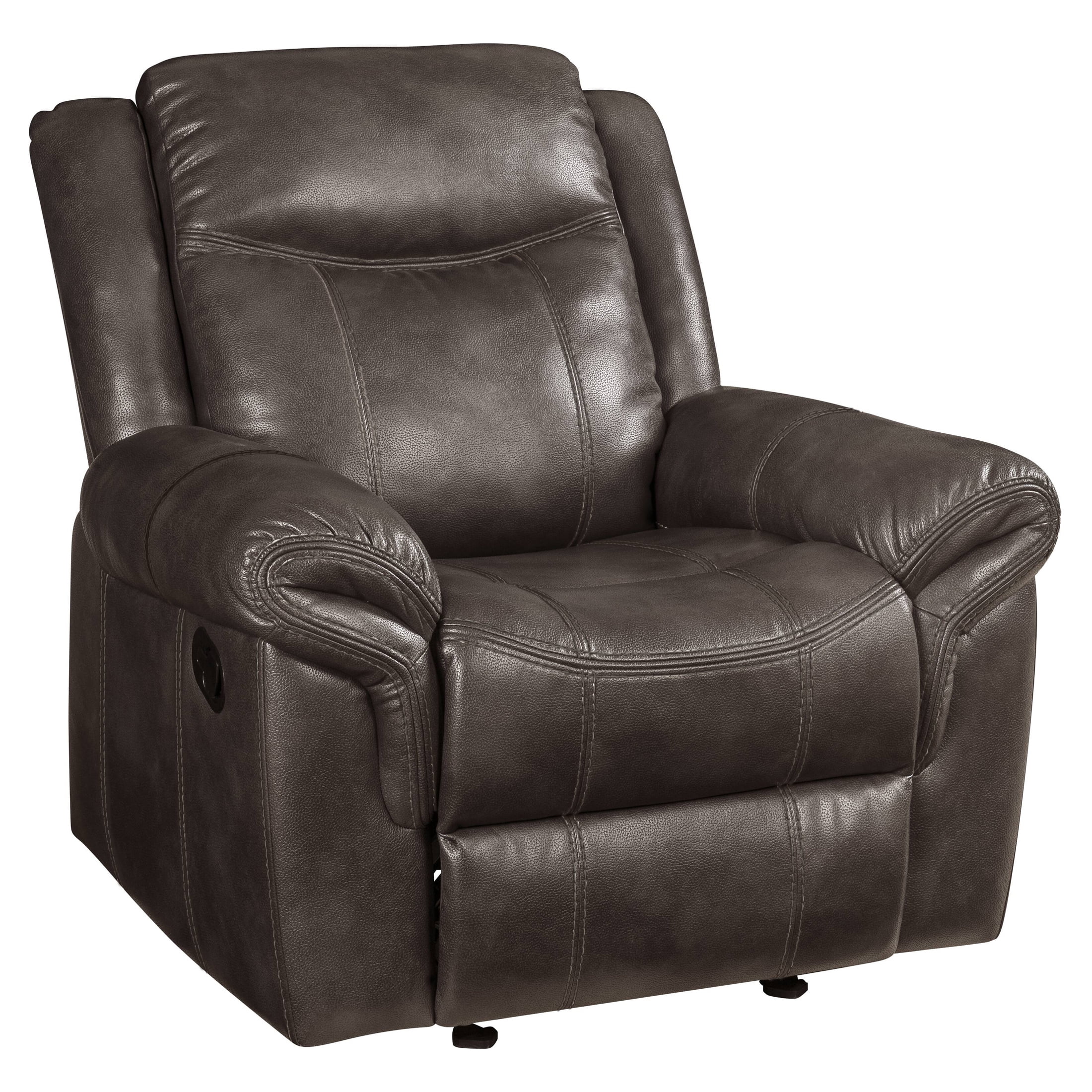Picture of Acme Furniture LV00656 40 x 38 x 40 in. Lydia Glider Recliner, Brown Leather Aire