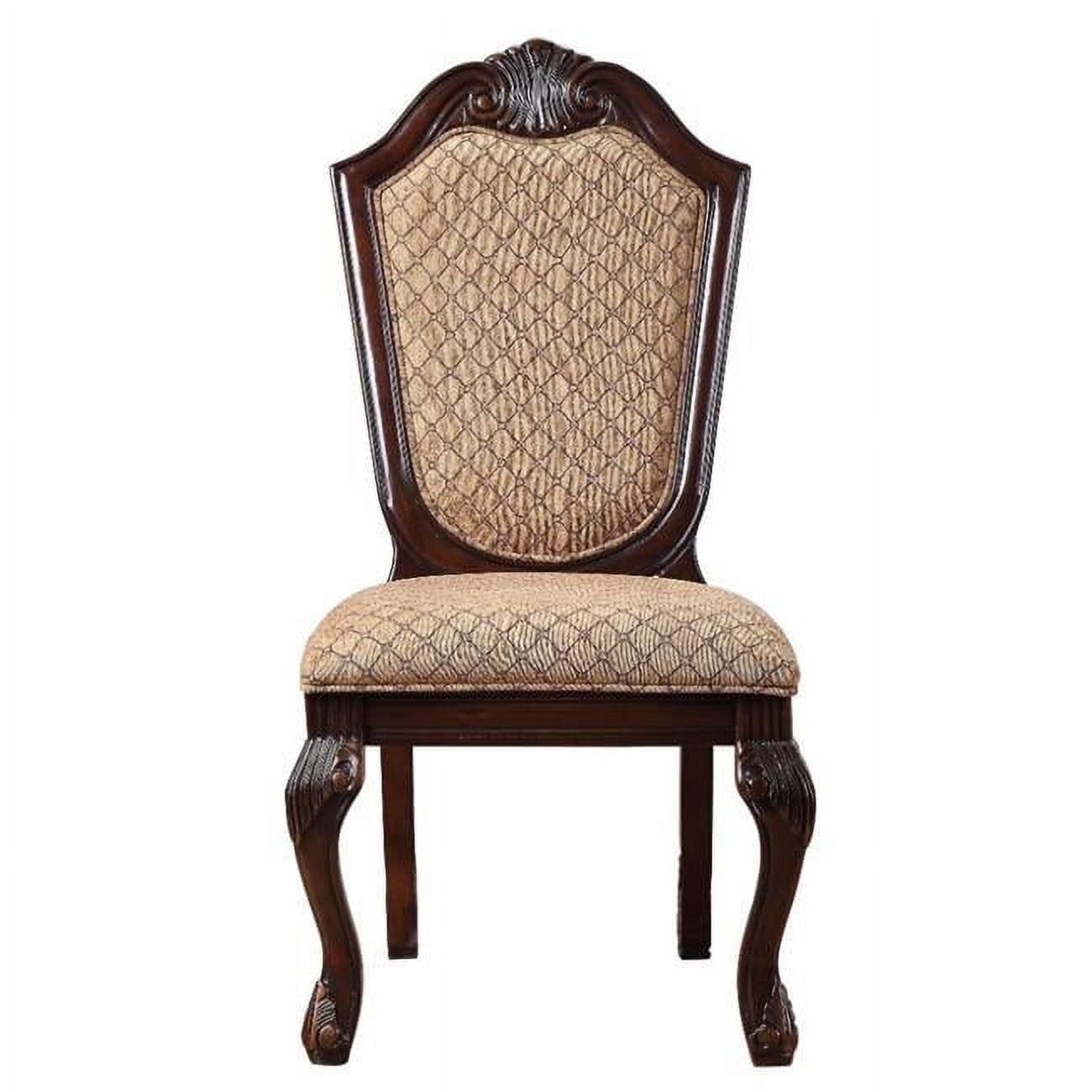 Picture of Acme Furniture 64077A 23 x 29 x 45 in. Chateau De Ville Side Chair, Espresso - Set of 2