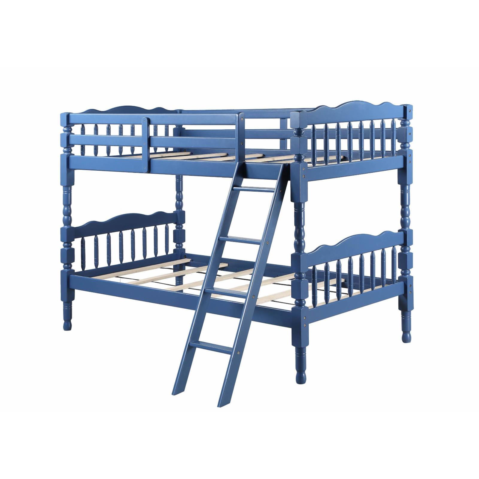 Picture of Acme Furniture BD00865 82 x 43 x 60 in. Homestead Bunk Bed, Dark Blue - Twin Size