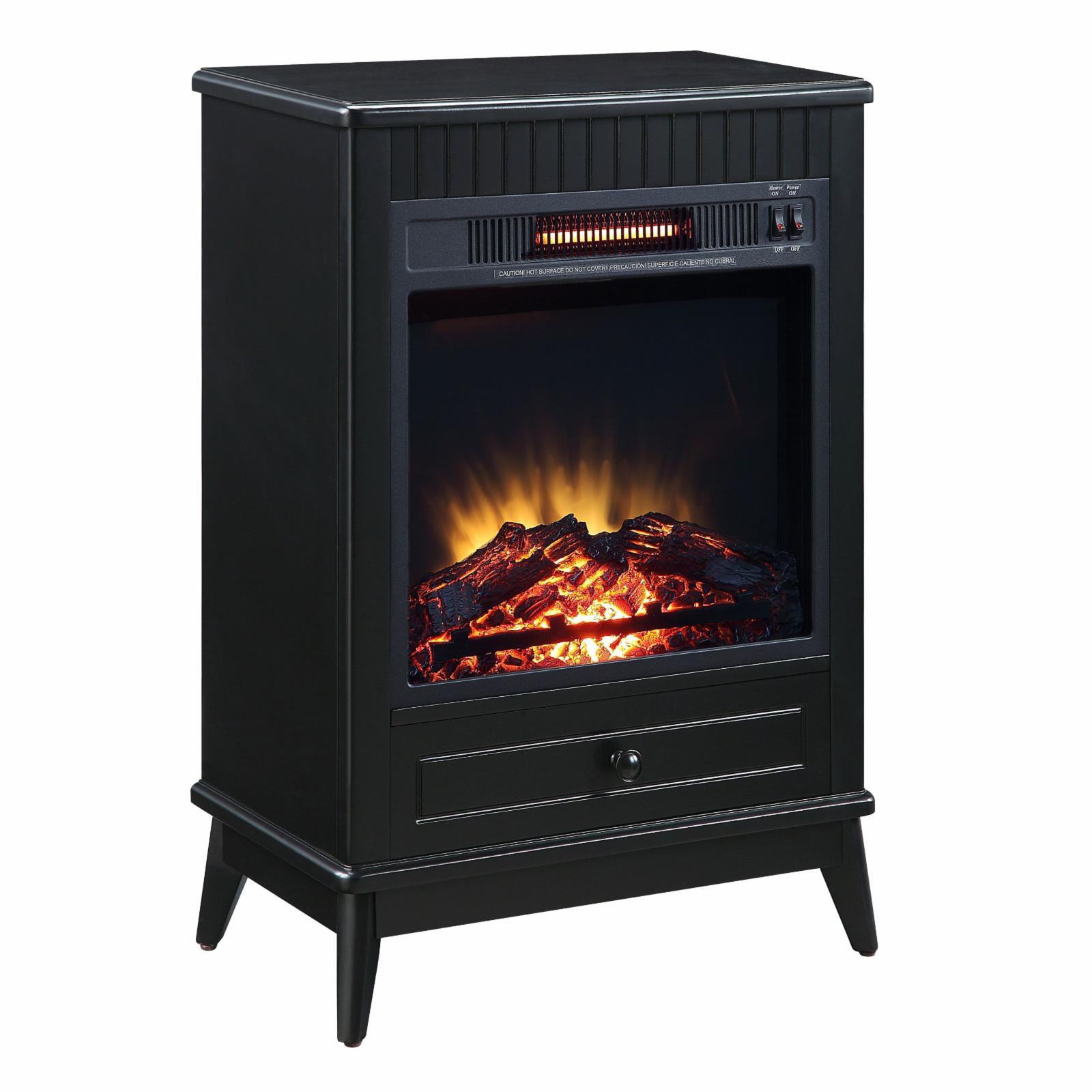 Picture of Acme Furniture AC00851 22 x 13 x 32 in. Hamish Fireplace, Black