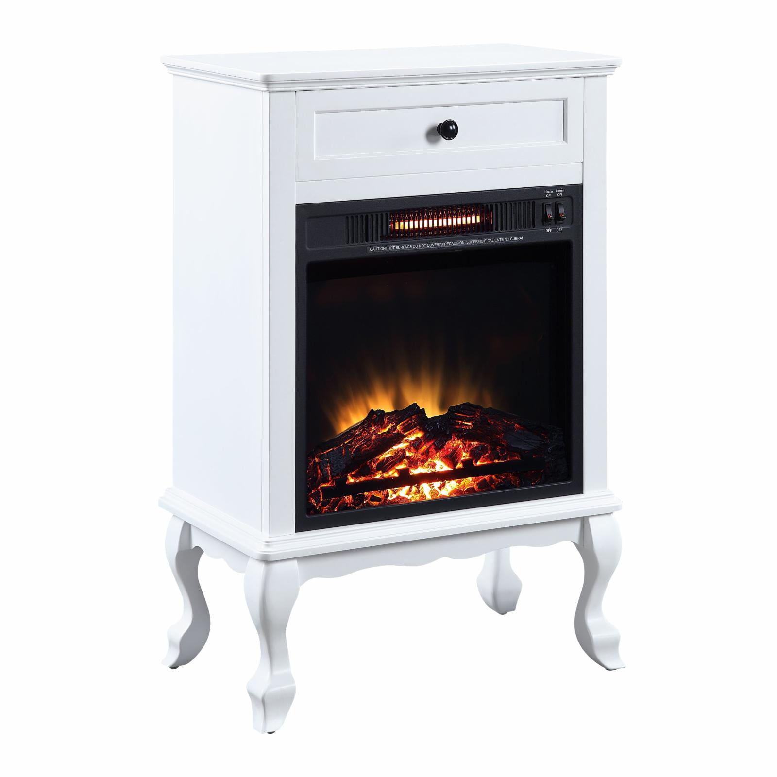 Picture of Acme Furniture AC00853 23 x 13 x 34 in. Eirene Fireplace, White