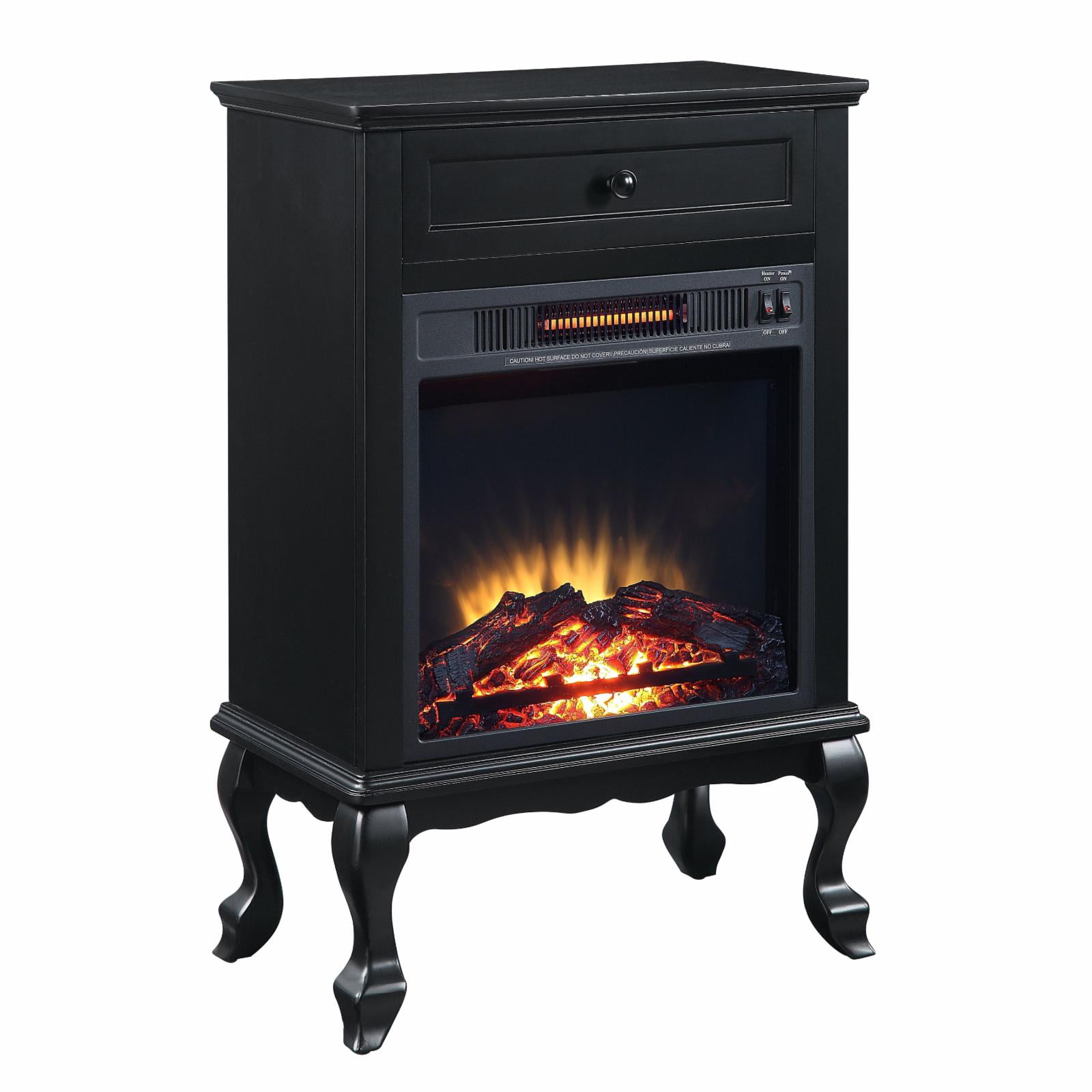 Picture of Acme Furniture AC00854 23 x 13 x 34 in. Eirene Fireplace, Black