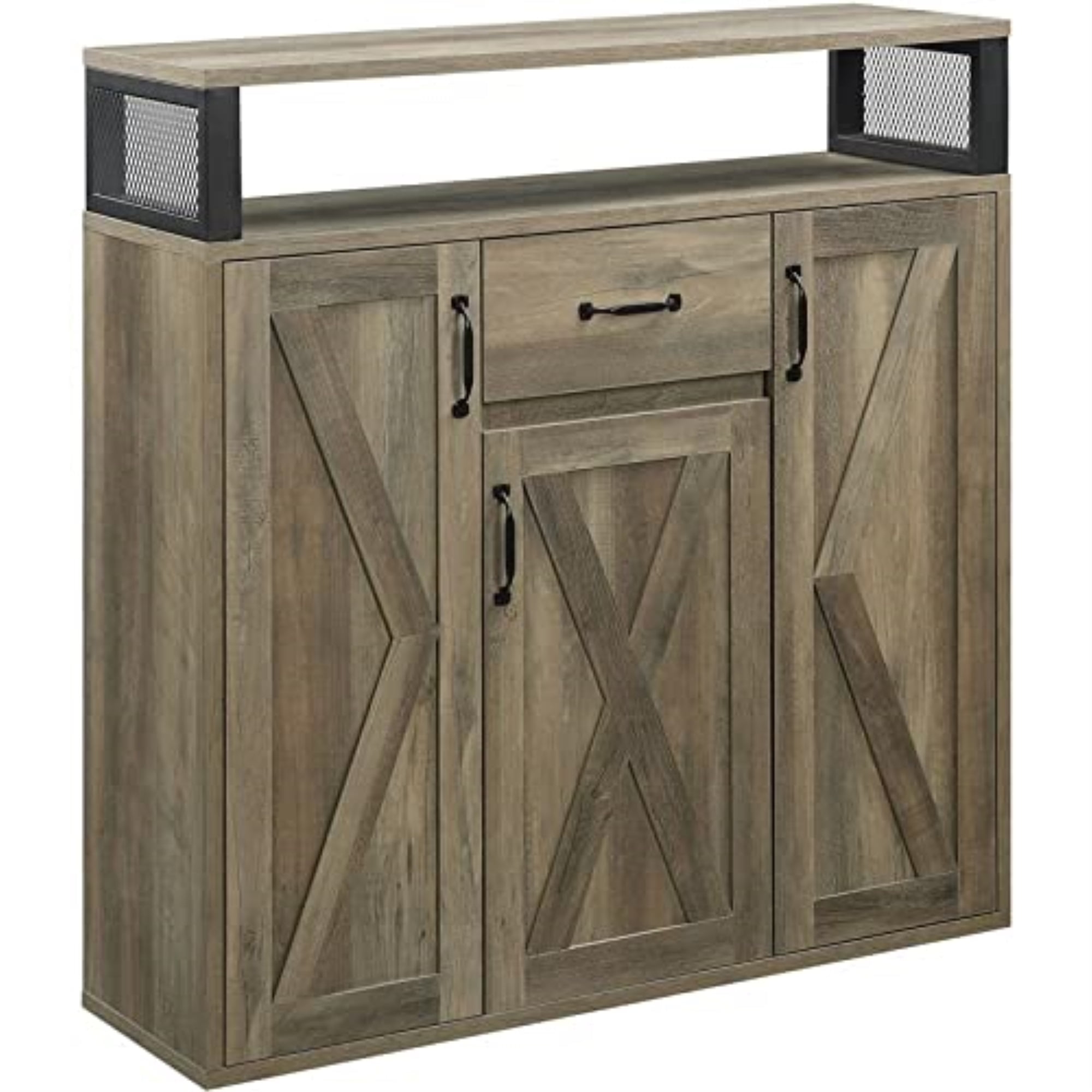 Picture of Acme Furniture DN01027 39 x 12 x 40 in. Abiram Server&#44; Rustic Oak
