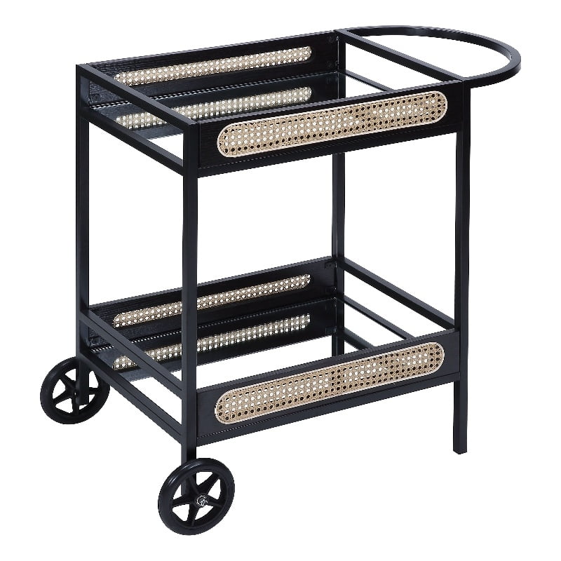 Picture of Acme Furniture AC01082 33 x 17 x 32 in. Colson Serving Cart, Black