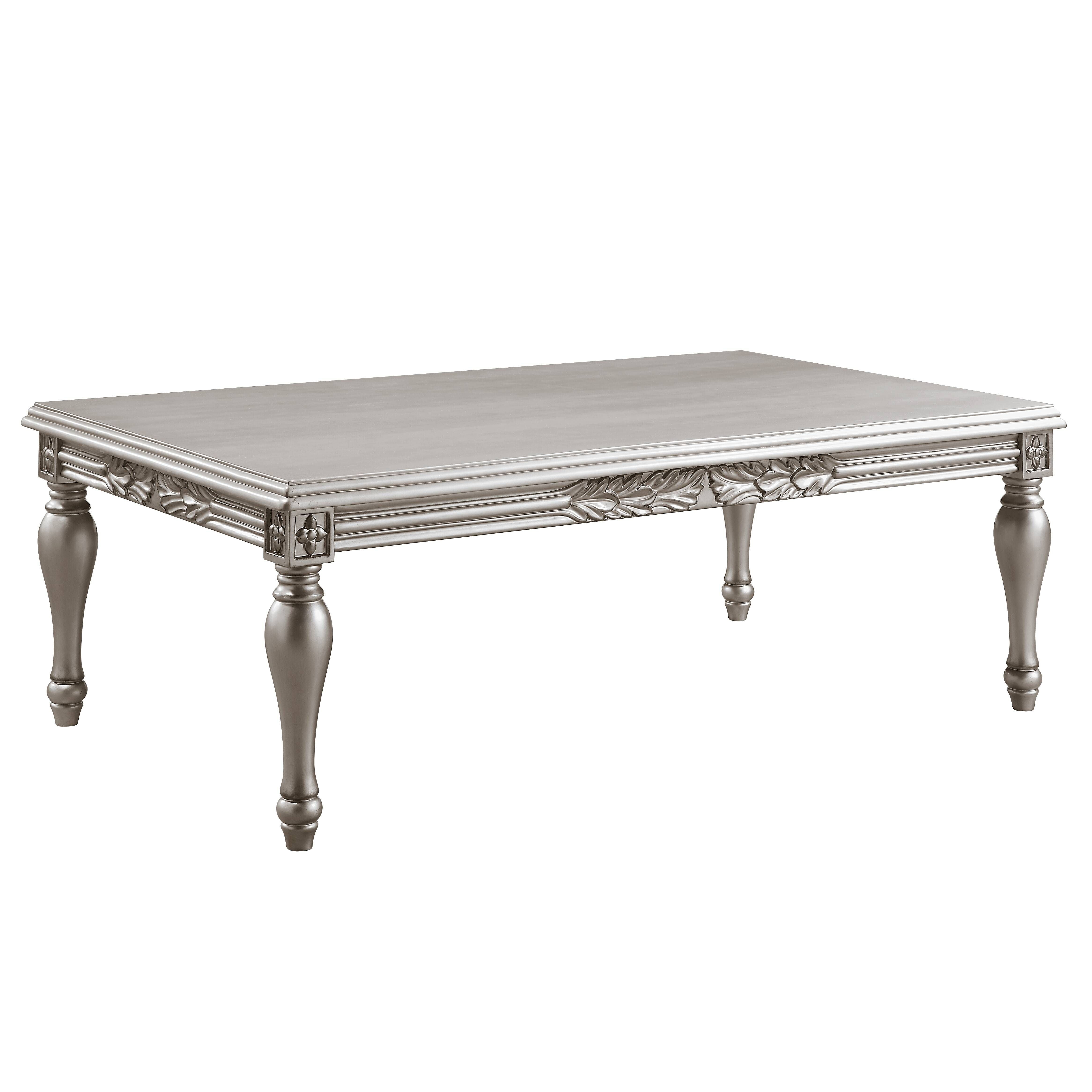 Picture of Acme Furniture LV01115 59 x 34 x 20 in. Pelumi Coffee Table, Platinum