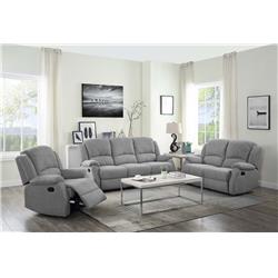 Picture of Acme Furniture LV01286 37 x 37 x 41 in. Zorina Recliner&#44; Gray Fabric