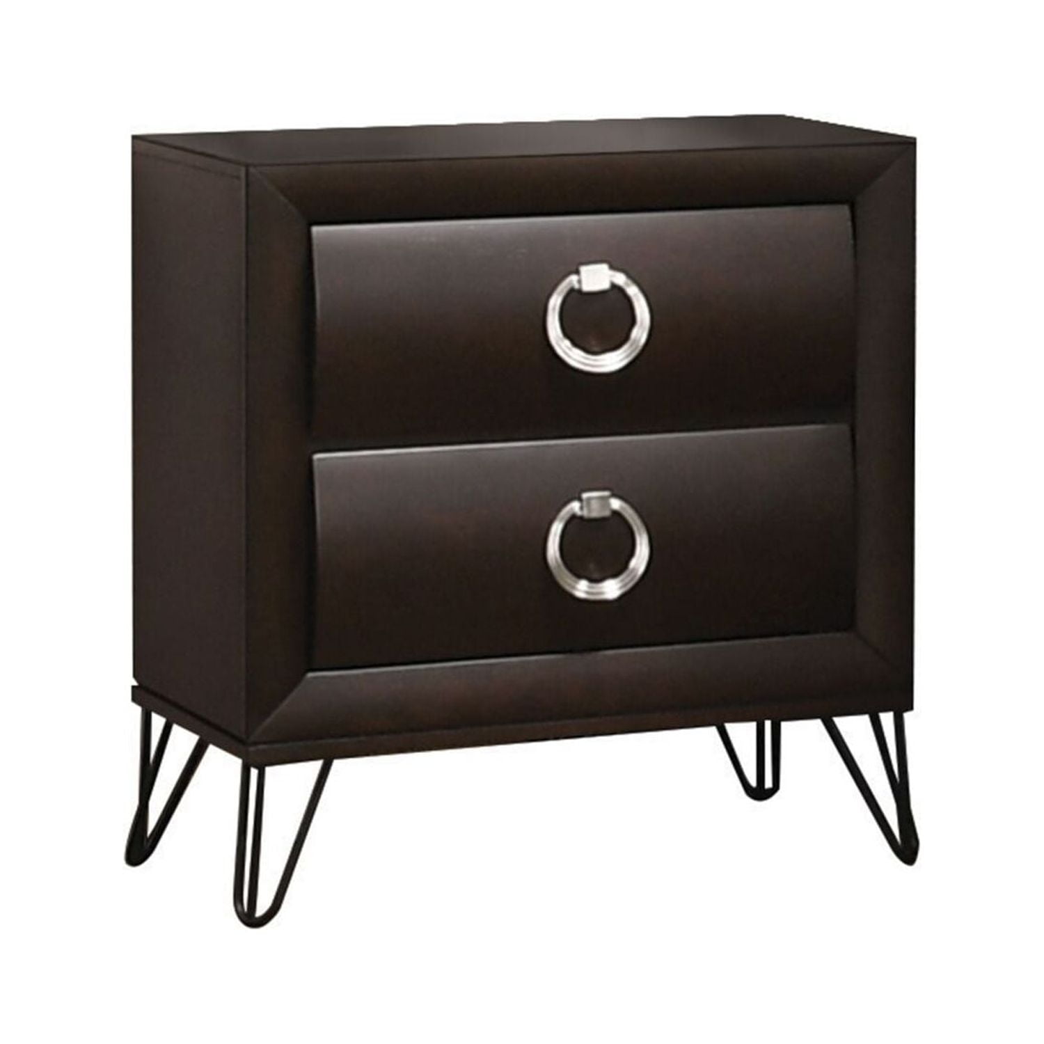 Picture of Acme Furniture 27463 24 x 16 x 27 in. Tablita Nightstand, Dark Merlot