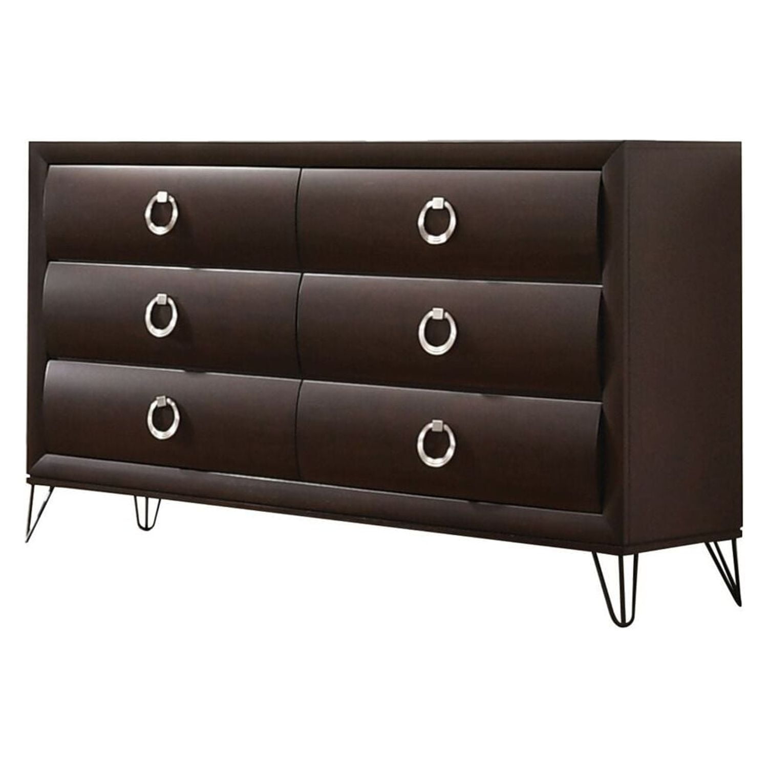 Picture of Acme Furniture 27465 63 x 17 x 38 in. Tablita Dresser&#44; Dark Merlot