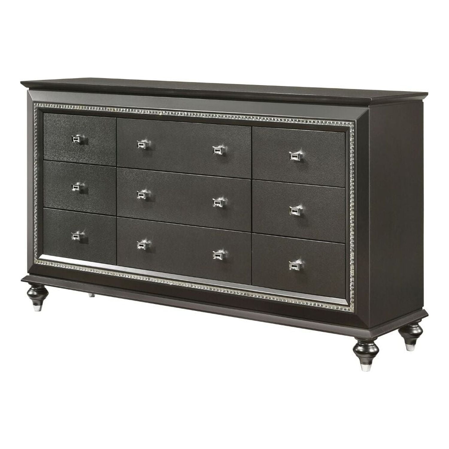 Picture of Acme Furniture 27285 66 x 18 x 39 in. Kaitlyn Dresser&#44; Metallic Gray