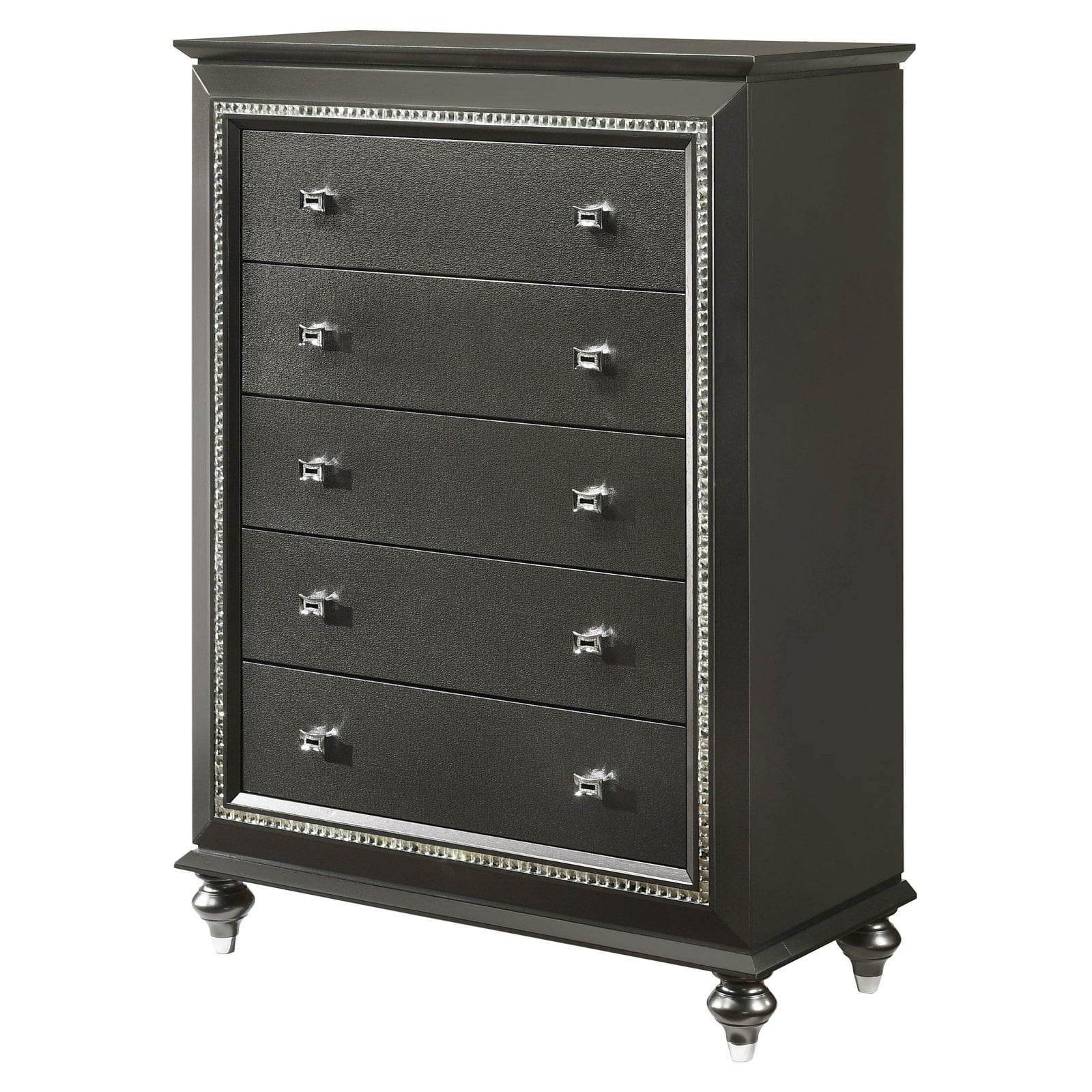 Picture of Acme Furniture 27286 38 x 18 x 54 in. Kaitlyn Chest, Metallic Gray