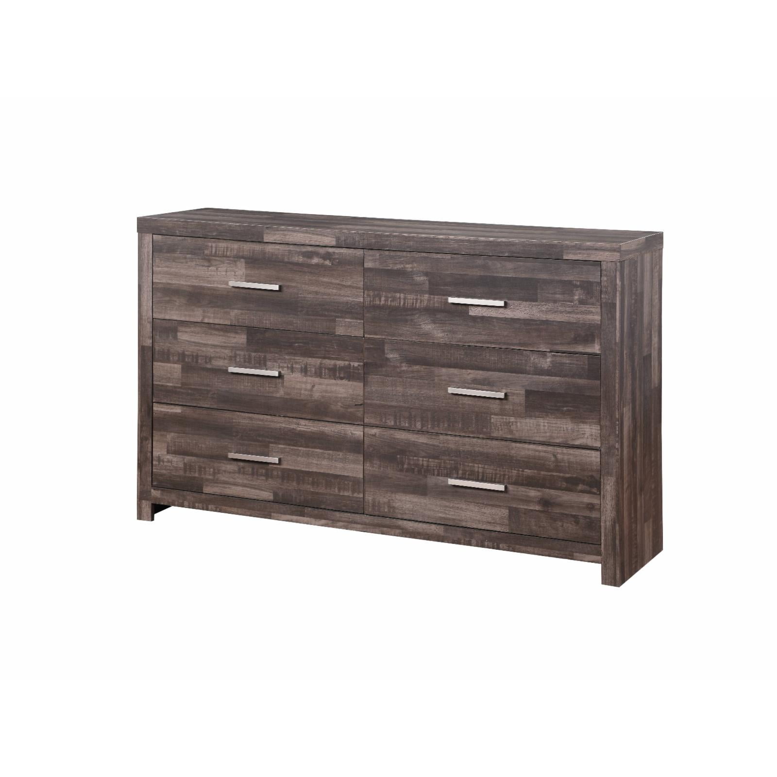 Picture of Acme Furniture 22165 60 x 16 x 38 in. Juniper Dresser&#44; Dark Oak