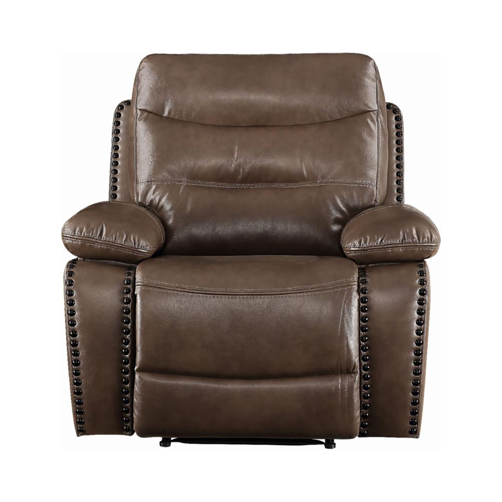Picture of Acme Furniture 55423 42 x 38 x 41 in. Aashi Recliner, Brown Leather-Gel Match