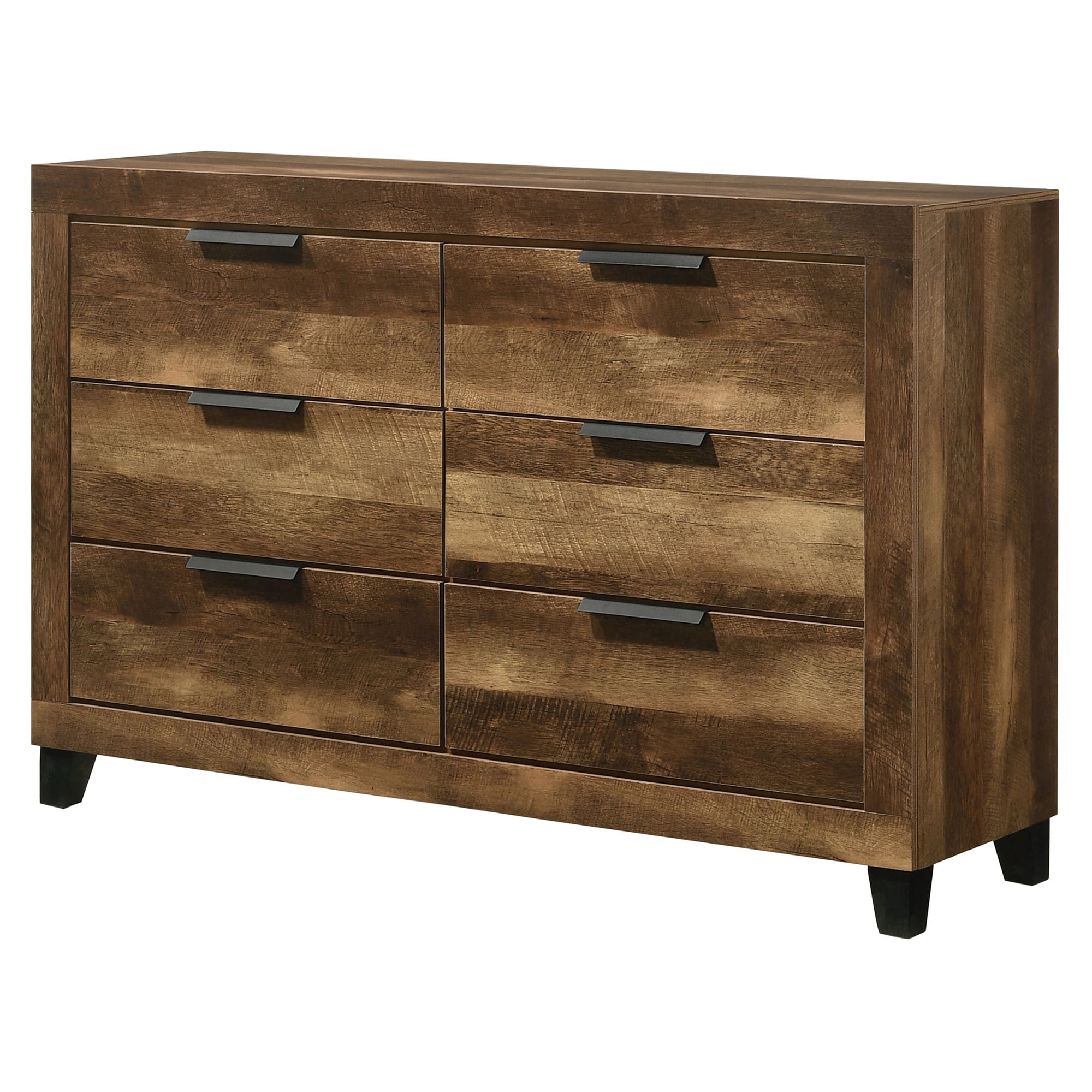 Picture of Acme Furniture 28595 57 x 16 x 38 in. Morales Dresser&#44; Rustic Oak