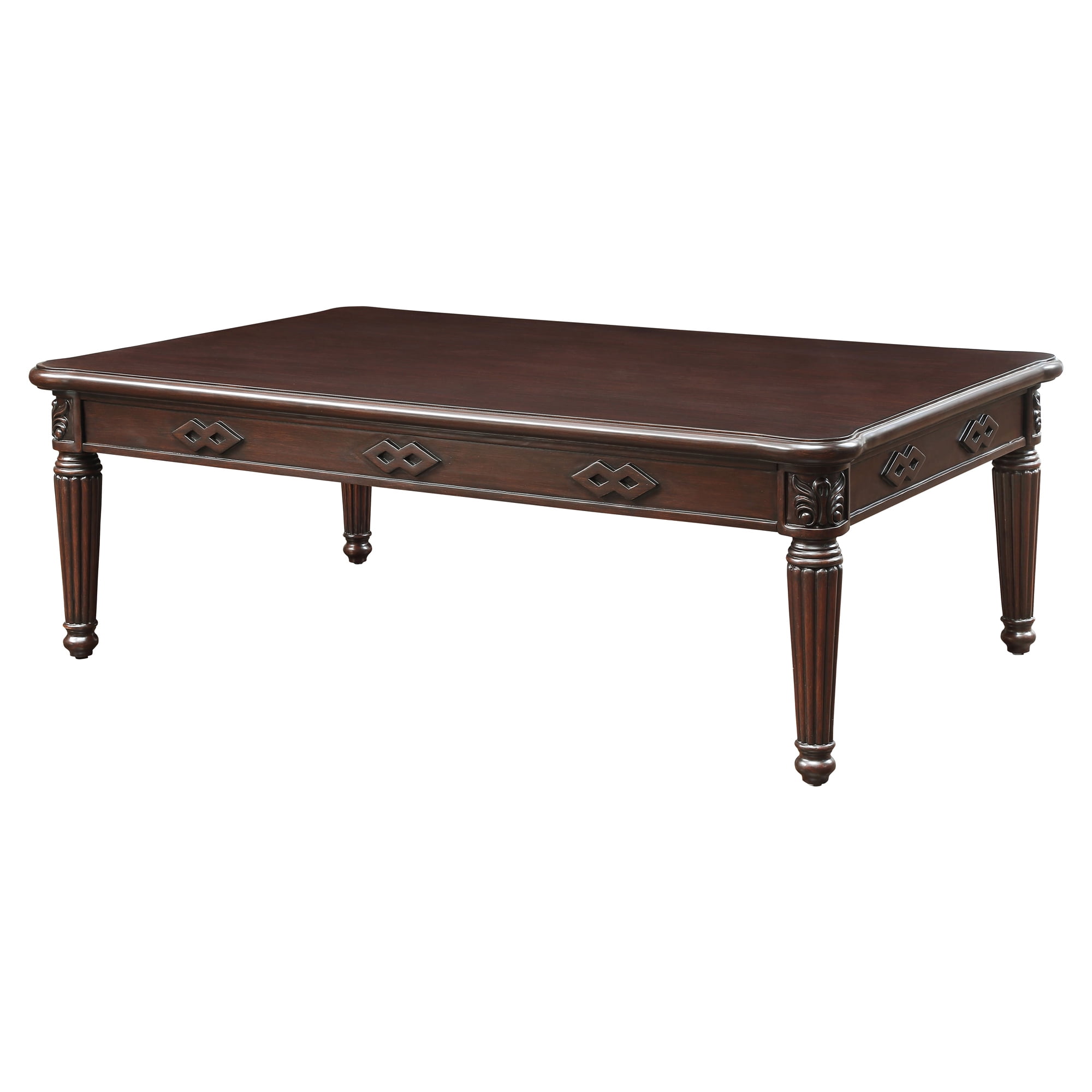 Picture of Acme Furniture 88265 59 x 35 x 20 in. Chateau De Ville Coffee Table&#44; Espresso