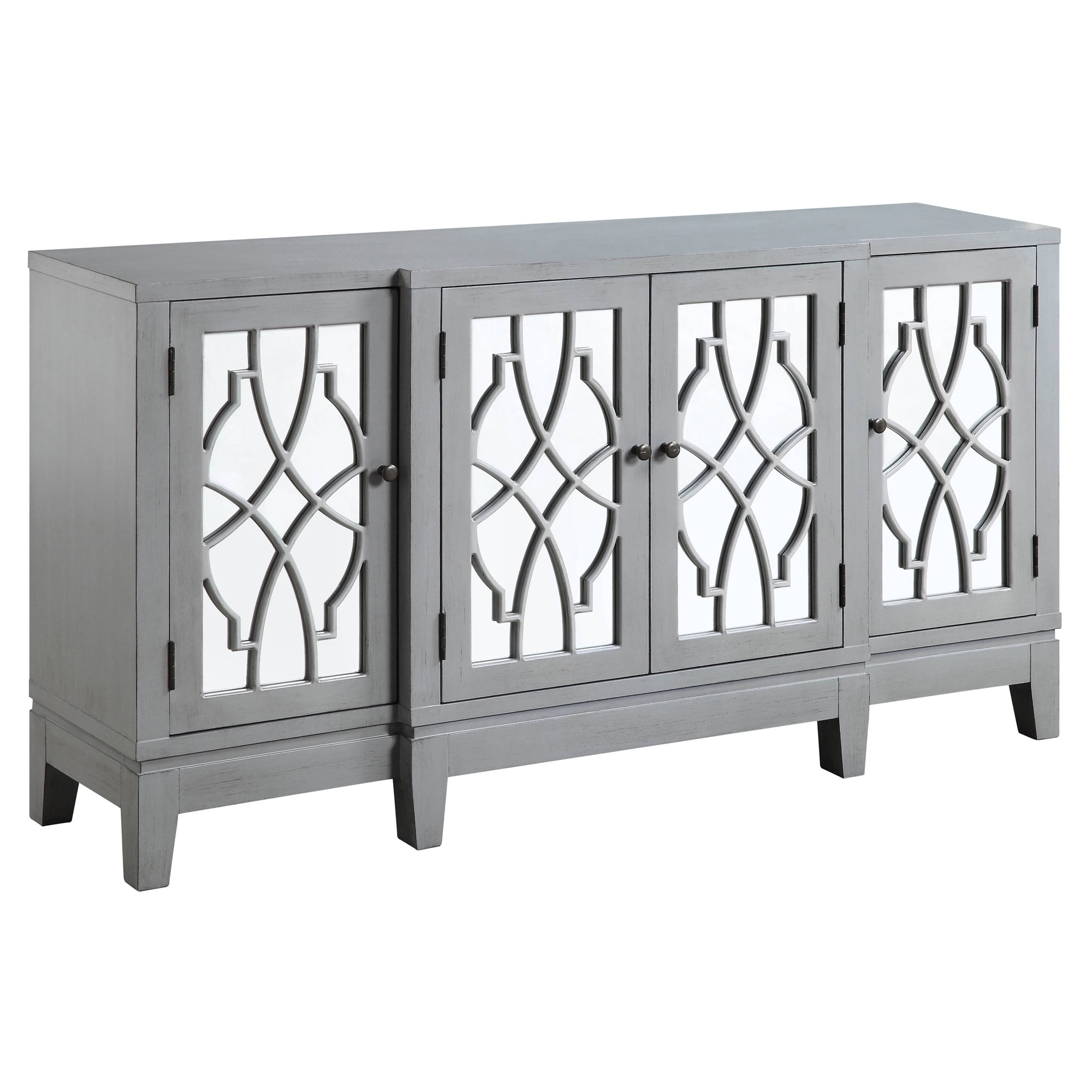 Picture of Acme Furniture AC00196 60 x 15 x 32 in. Magdi Console Table, Antique Gray