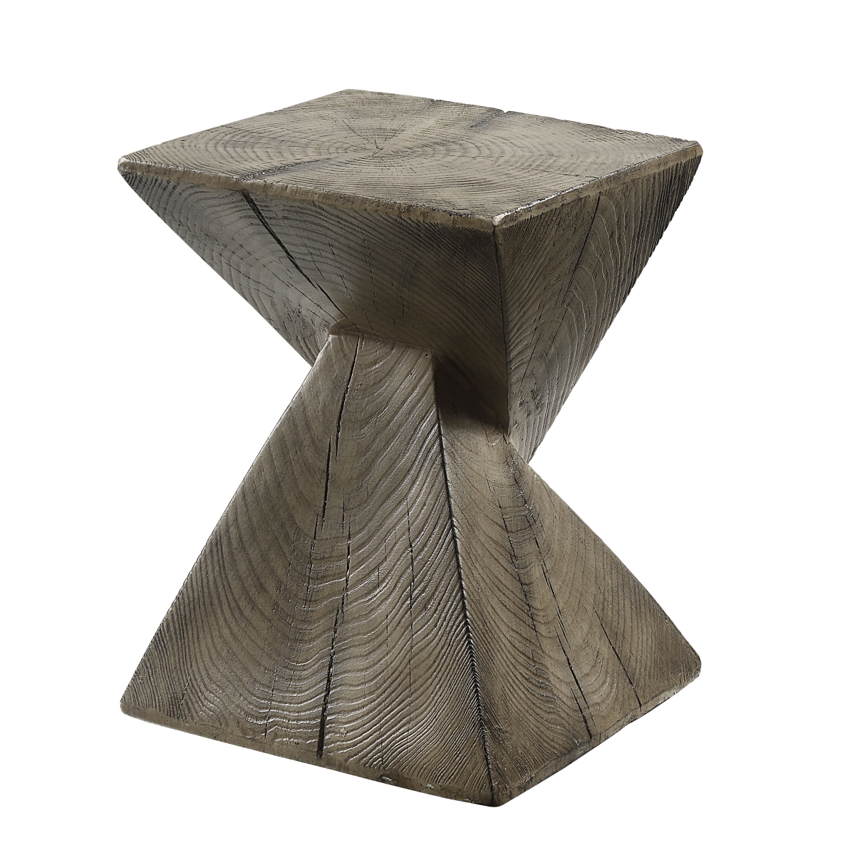 Picture of Acme Furniture AC01925 Zahi Accent Table&#44; Weathered Oak