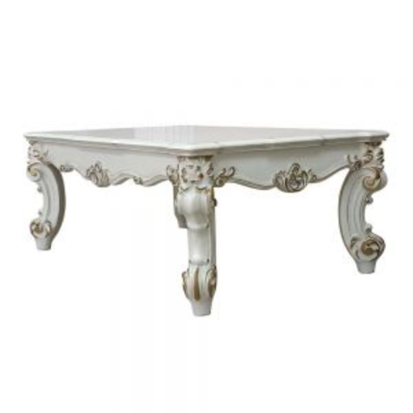 Picture of Acme Furniture LV01332 53 x 36 x 22 in. Vendome II Coffee Table&#44; Antique Pearl