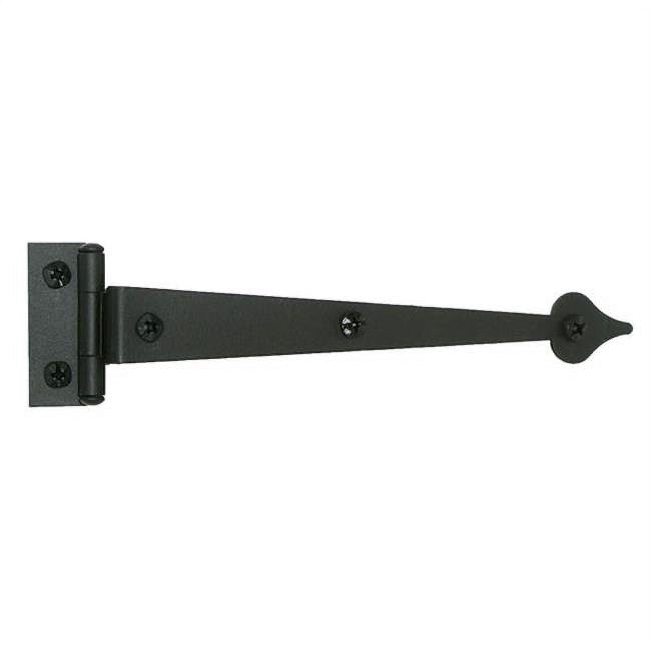 Picture of Acorn Manufacturing AIVBQ 6.25 x 1.75 in. Cabinet Strap Hinge 0.37 in. Offset - Black