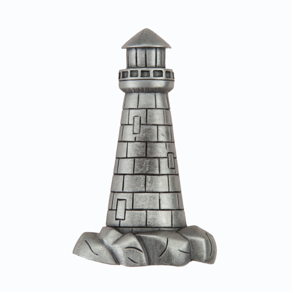 Picture of Acorn Manufacturing DP4PP Artisan Collection Lighthouse Knob&#44; Antique Pewter