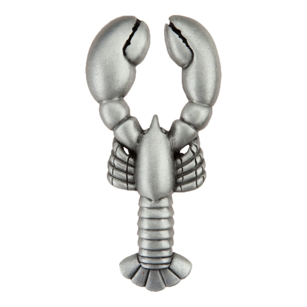 Picture of Acorn Manufacturing DP8PP Artisan Collection Lobster Knob&#44; Antique Pewter