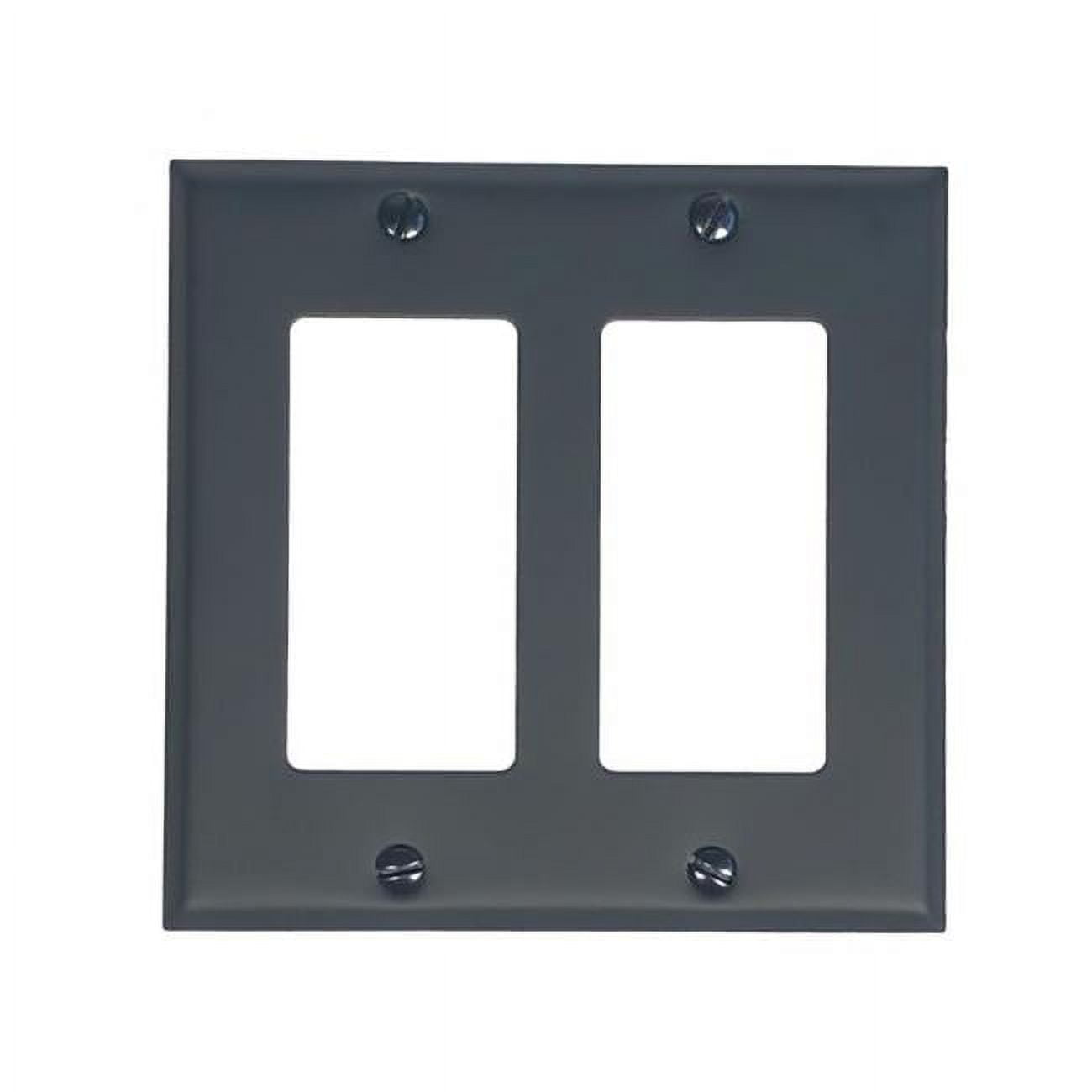 Picture of Acorn AWKBP 2 in. Ground Fault Wall Rocker Switchplate&#44; Black