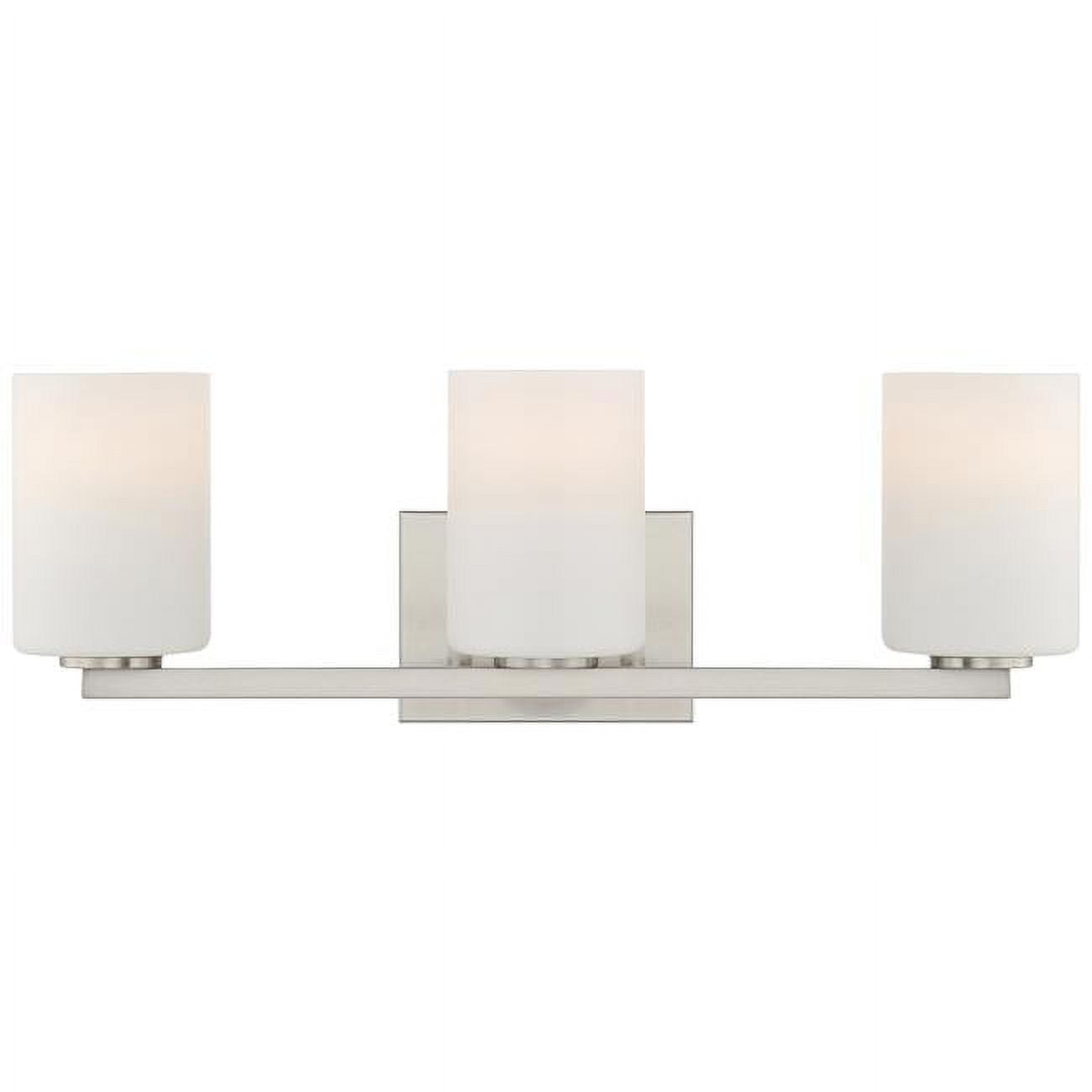 Picture of Access Lighting 62623-BS-OPL 5.5 in. 180W Sienna 3 Light Vanity Wall Light, Brushed Steel