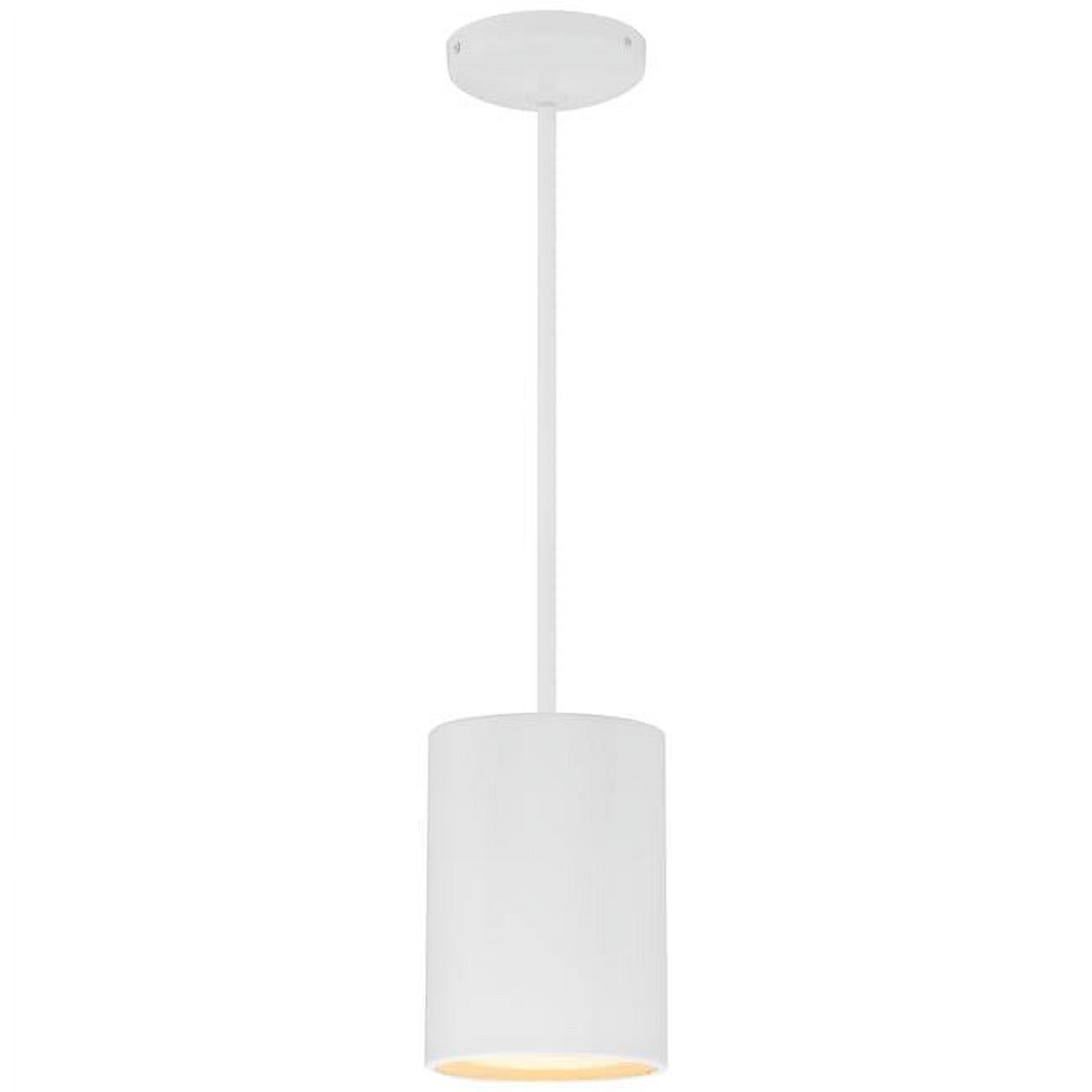 6 in. 60W Pilson XL Pendant, Matte White