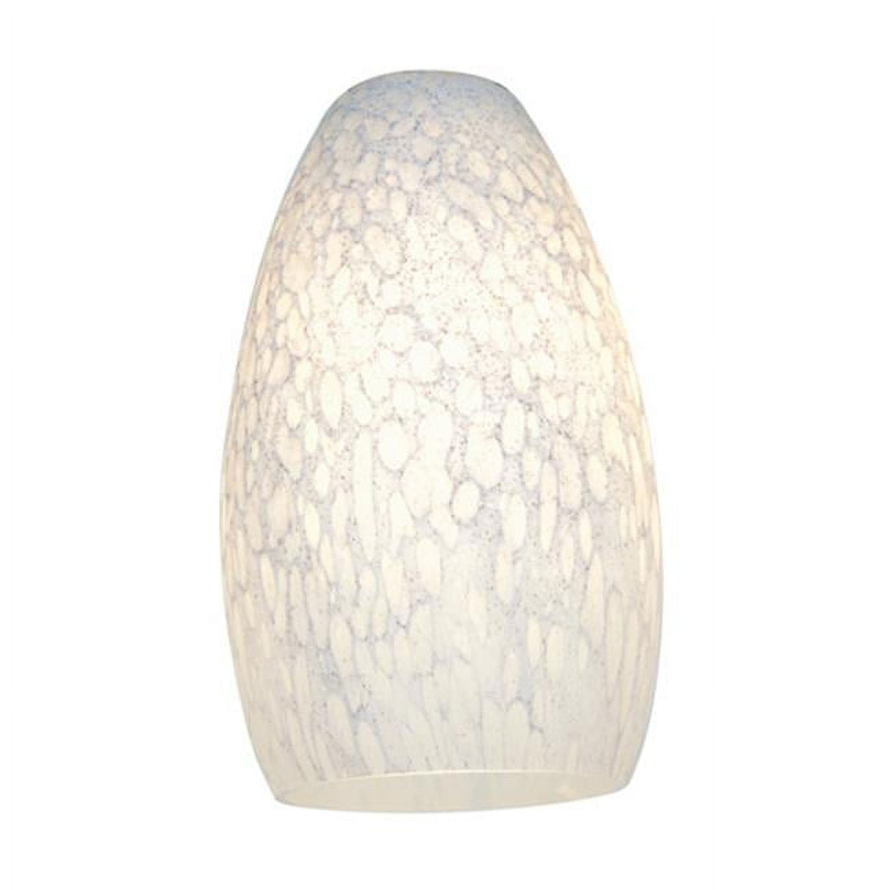 Picture of Access Lighting 23112-WHST Inari Silk White Stone Glass Shade