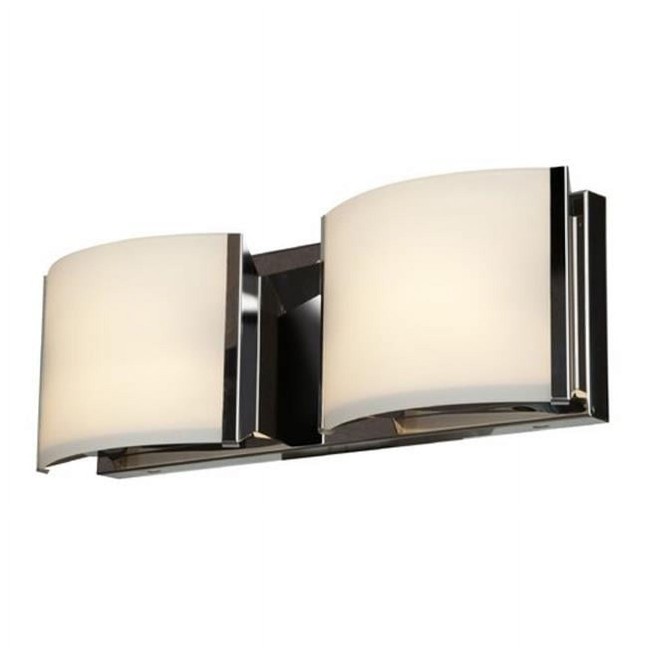 Picture of Access Lighting 62292-BS-OPL 16 in. Nitro 2 2 Light Brushed Steel Vanity Light Wall Light