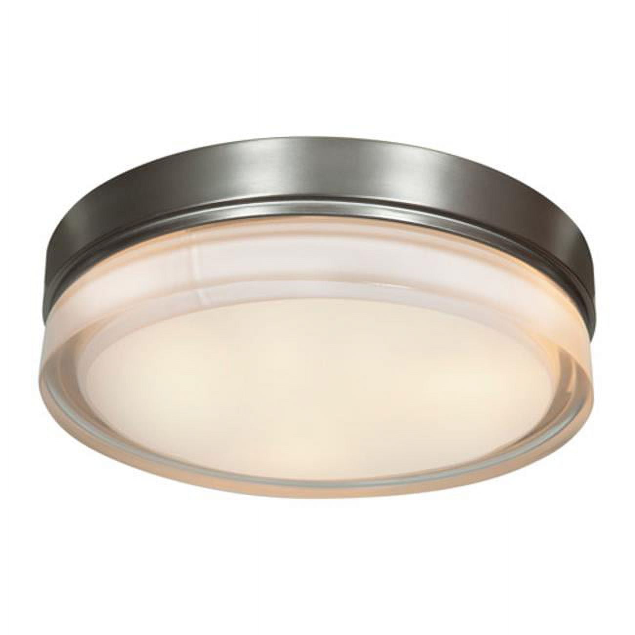 Picture of Access Lighting 20776LEDD-BS-OPL 11 in. Solid LED Brushed Steel Flush Mount Ceiling Light