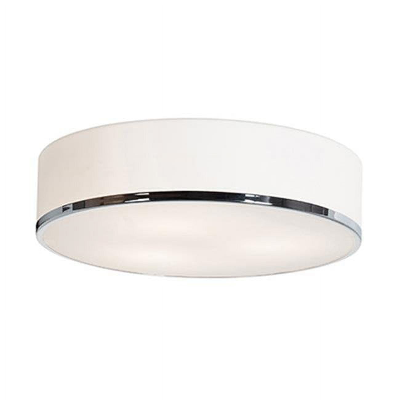 Picture of Access Lighting 20672-CH-OPL Aero 3 Light Chrome Flush Mount Ceiling Light in Incandescent