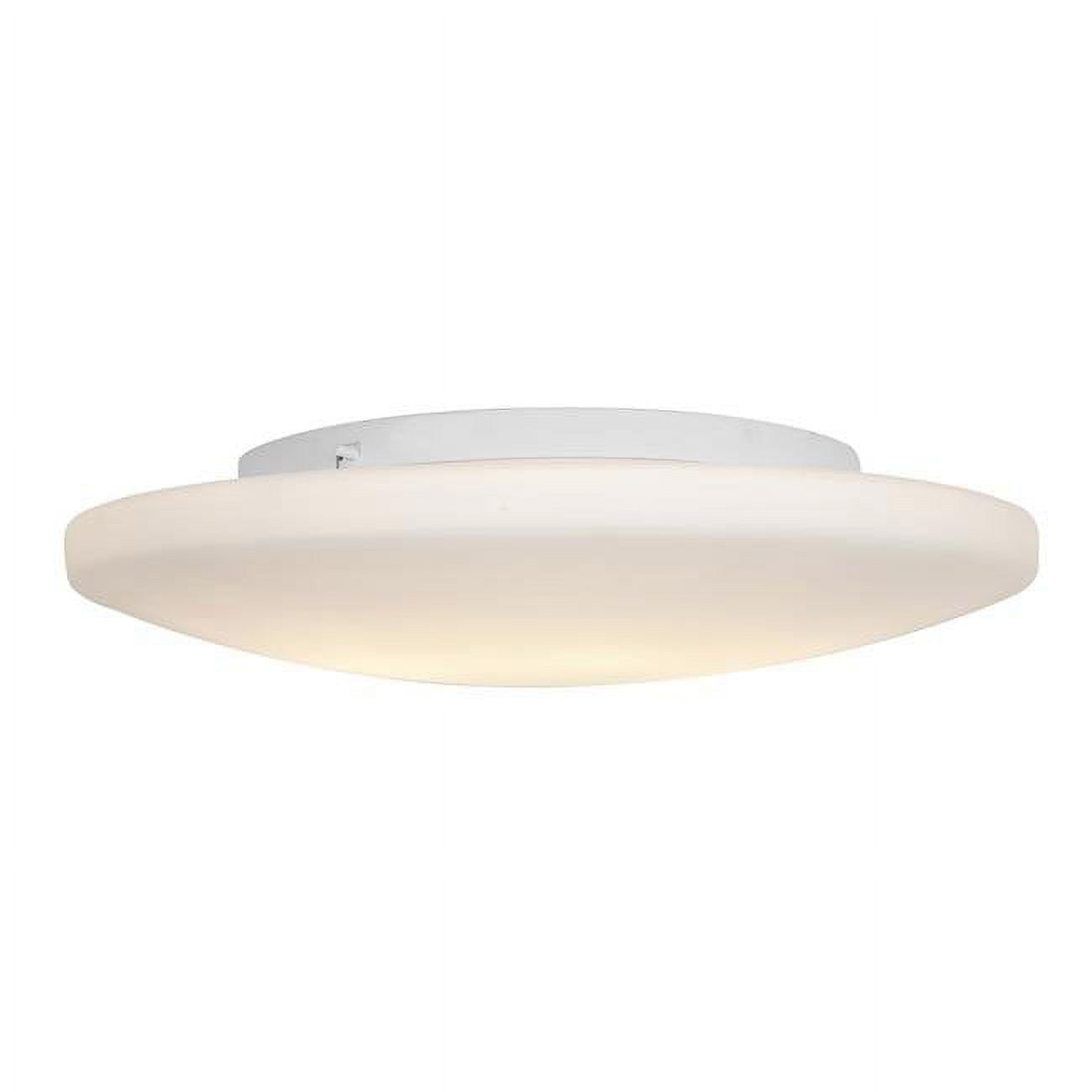 Picture of Access Lighting 50162-WH-OPL Orion 3 Light White Flush Mount Ceiling Light in Incandescent, Opal
