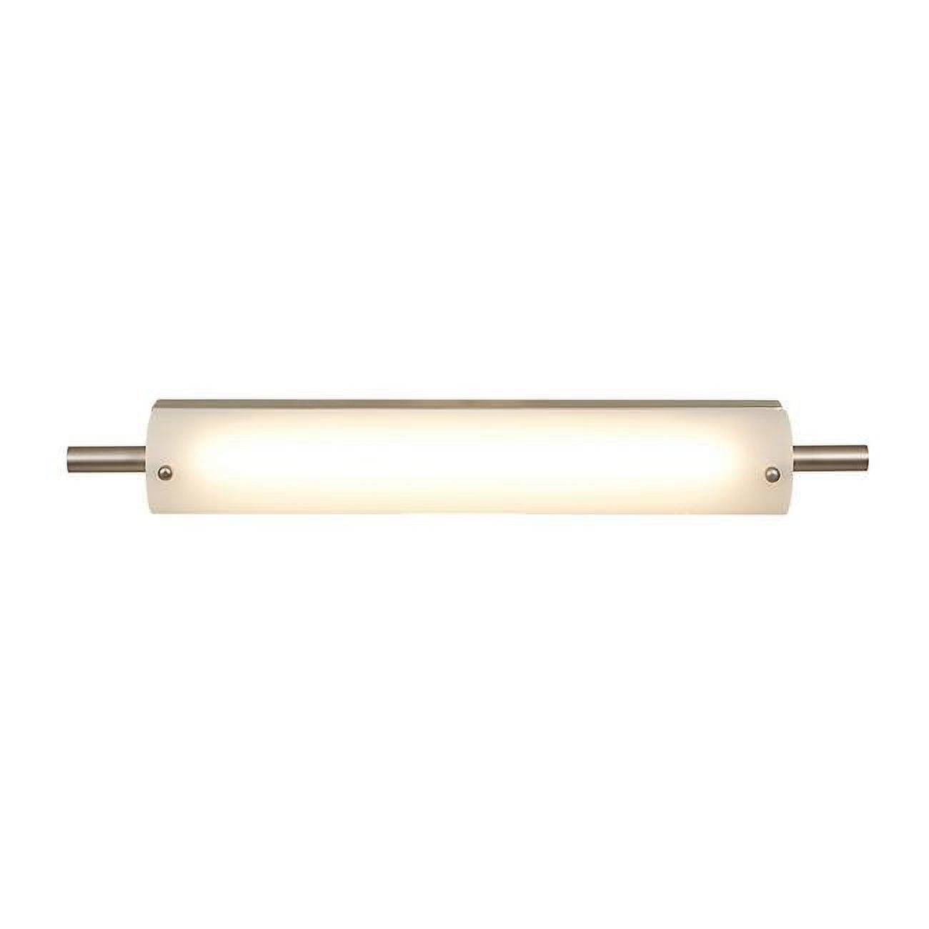 Picture of Access Lighting 31007LEDD-BS-OPL Vail LED Brushed Steel Vanity Wall Light in Opal
