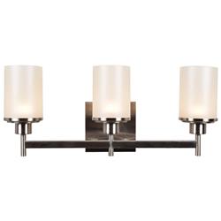 Picture of Access lighting 62511LEDD-BS-CSL 21.75 x 9.25 x 6 in. Perch 3-Light LED Vanity&#44; Brushed Steel