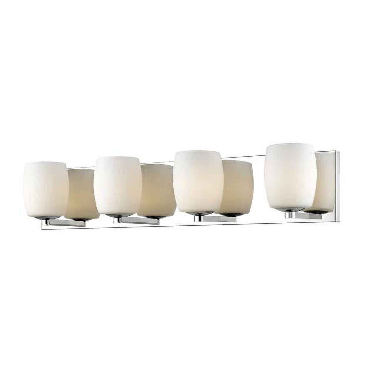 Picture of Access lighting 62563-MSS-OPL 26 x 5.1 x 4.75 in. Serenity 4-Light Vanity&#44; Mirrored Stainless Steel