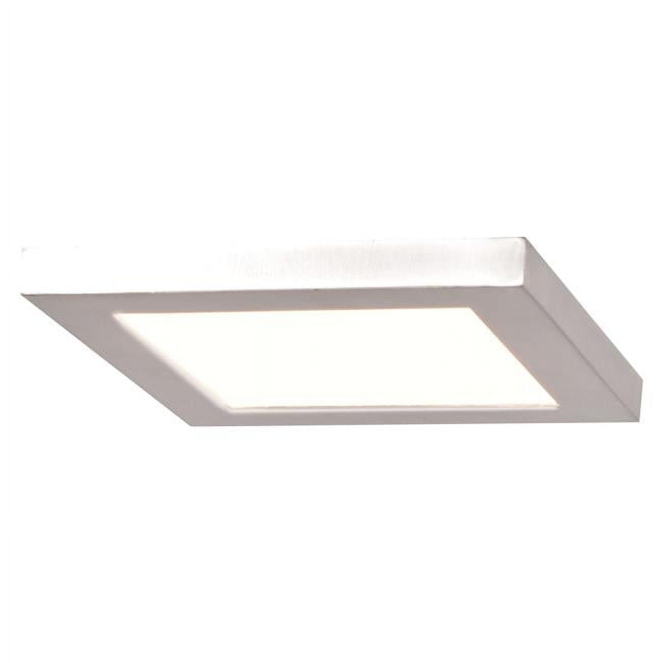Picture of Access lighting 20814LEDD-WH-ACR 7.5 x 7.5 x 0.5 in. Boxer LED Square Flush Mount&#44; White & Acrylic Lens