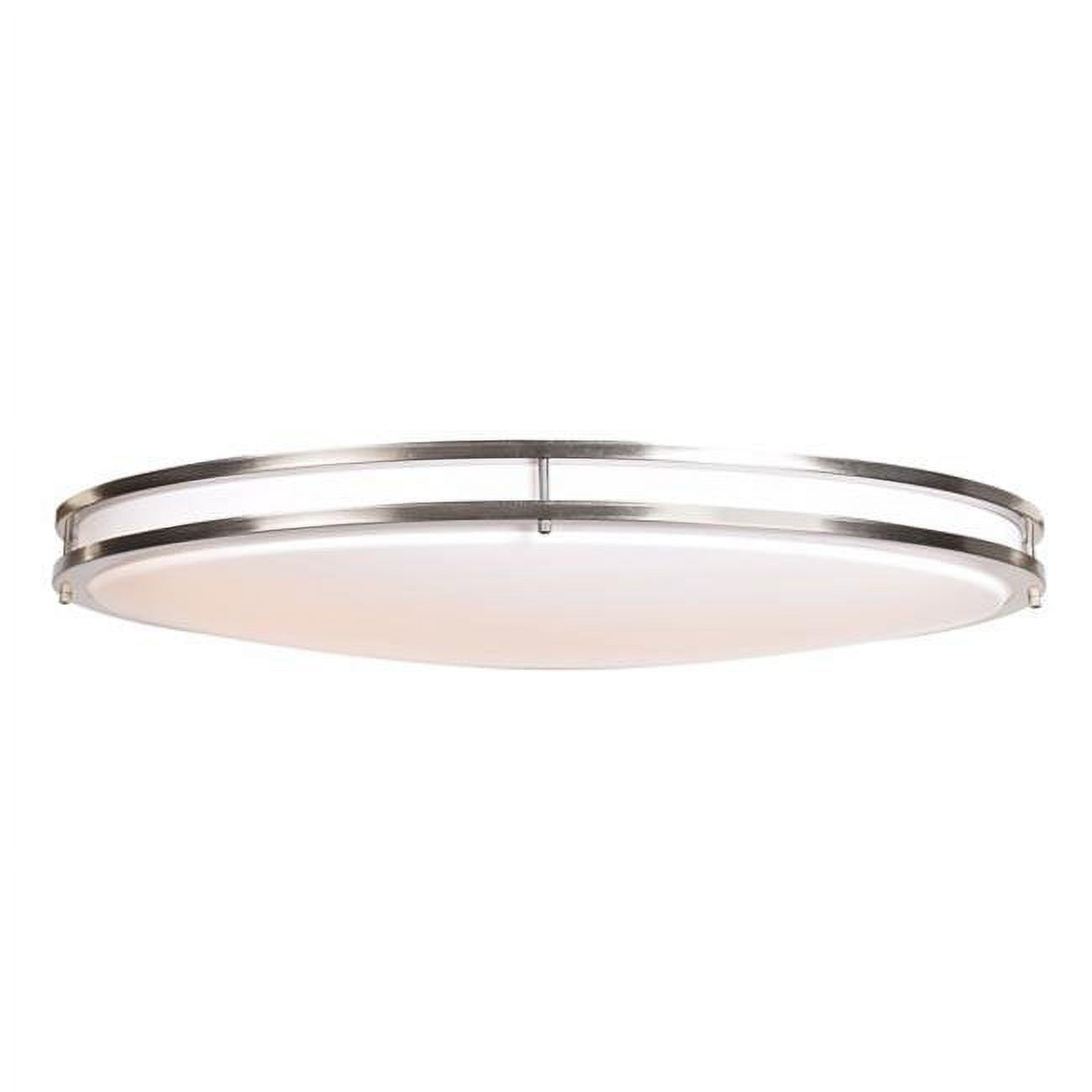 Picture of Access lighting 20468LEDD-CH-ACR 32.50 x 18.25 x 5 in. Solero Oval Oval Flush Mount&#44; Chrome & Acrylic Lens