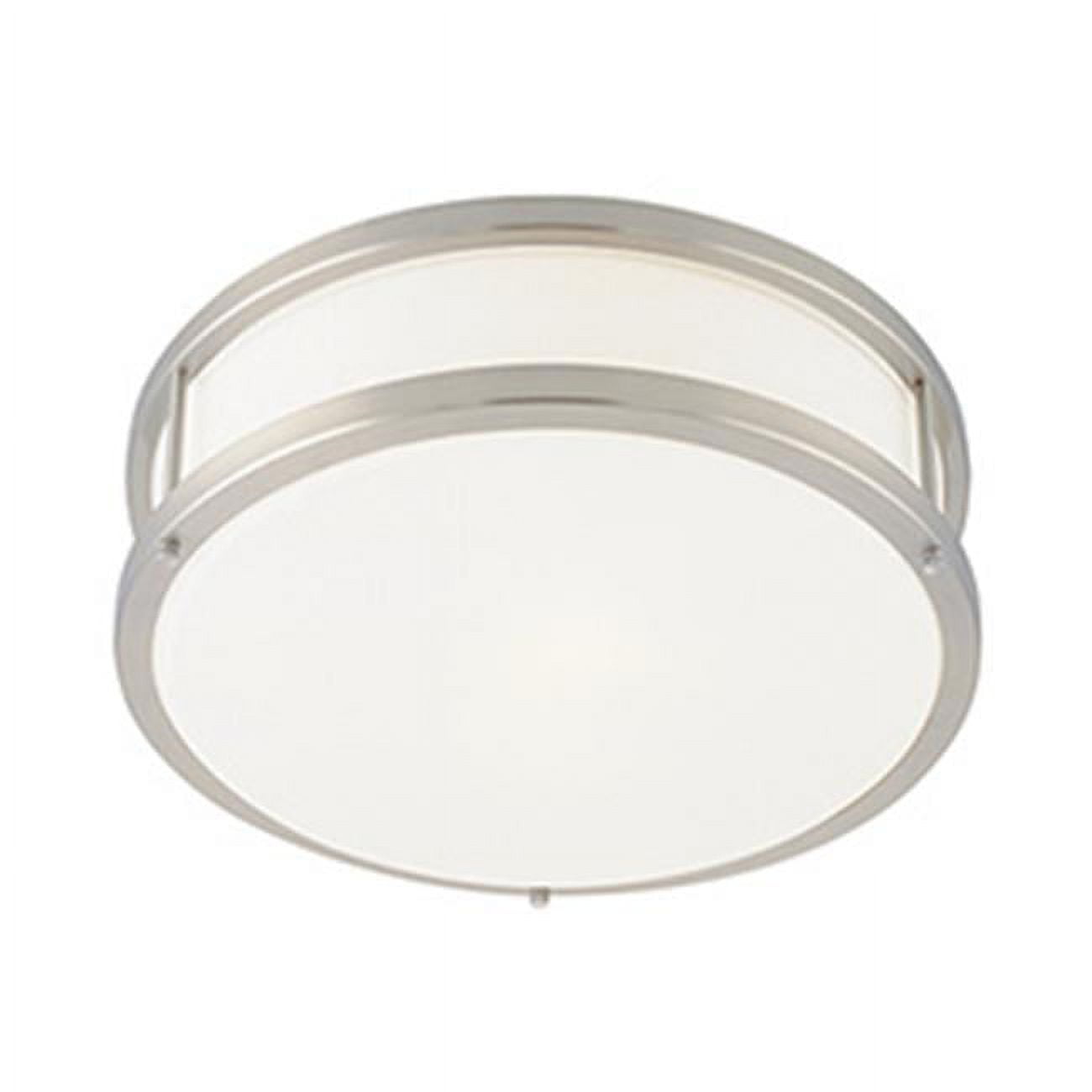 Picture of Access lighting 50079LEDDLP-BS-OPL 4.5 x 12 in. Conga Flush Mount&#44; Brushed Steel