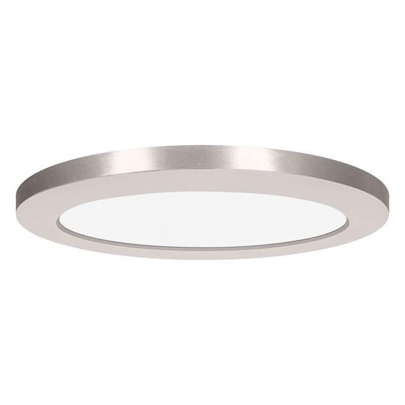 Picture of Access Lighting 20831LEDD-BS-ACR 9 in. ModPLUS LED Flush Mount Ceiling Light&#44; Brushed Steel - Round