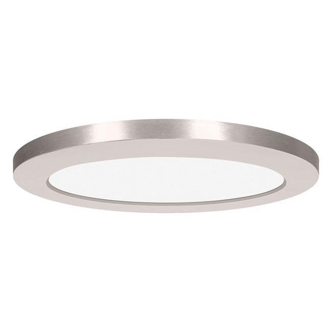 Picture of Access Lighting 20836LEDD-BS-ACR 7 in. ModPLUS 120-277V LED Round Flush Mount Ceiling Light&#44; Brushed Steel - Small