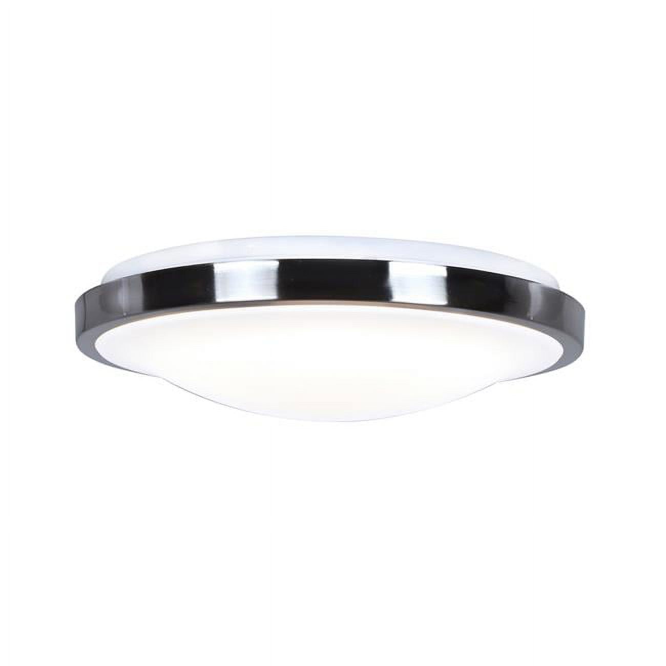Picture of Access Lighting 20799LEDMS-BS-ACR Lucid 16 in. Brushed Steel LED Flush Mount Ceiling Light&#44; Acrylic Lens