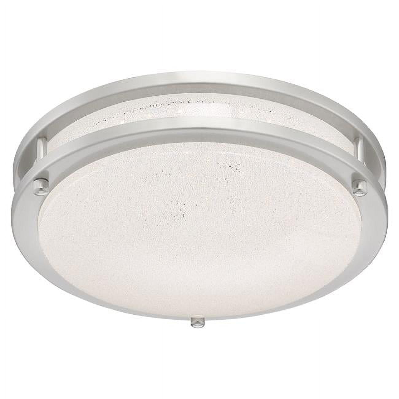 Picture of Access Lighting 20470LEDD-CH-SACR Sparc 12 in. Chrome LED Flush Mount Ceiling Light&#44; Starry Acrylic