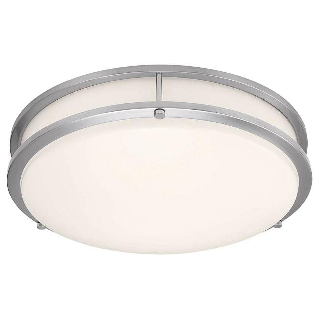 Picture of Access Lighting 20503LEDD-BS-ACR Solero II 19 in. Brushed Steel LED Flush Mount Ceiling Light&#44; Acrylic Lens