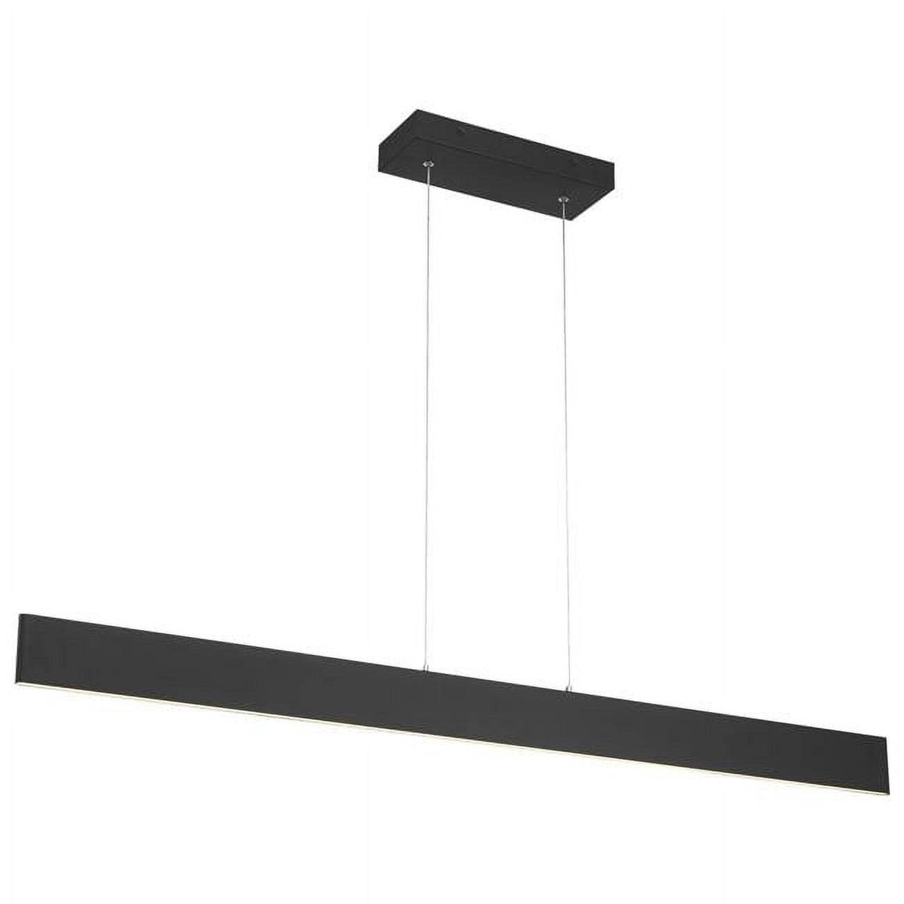 Picture of Access Lighting 24896LEDD-MBL-ACR Holm 48 in. Matte Black Island LED Ceiling Light&#44; Acrylic Lens