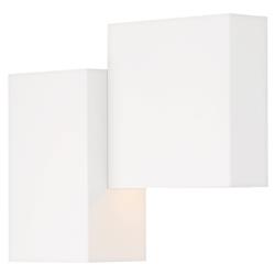 Picture of Access Lighting 52181LEDD-MWH-ACR Madrid 12 in. Matte White ADA Bi-Directional Wall Sconce LED Wall Light&#44; Acrylic Lens