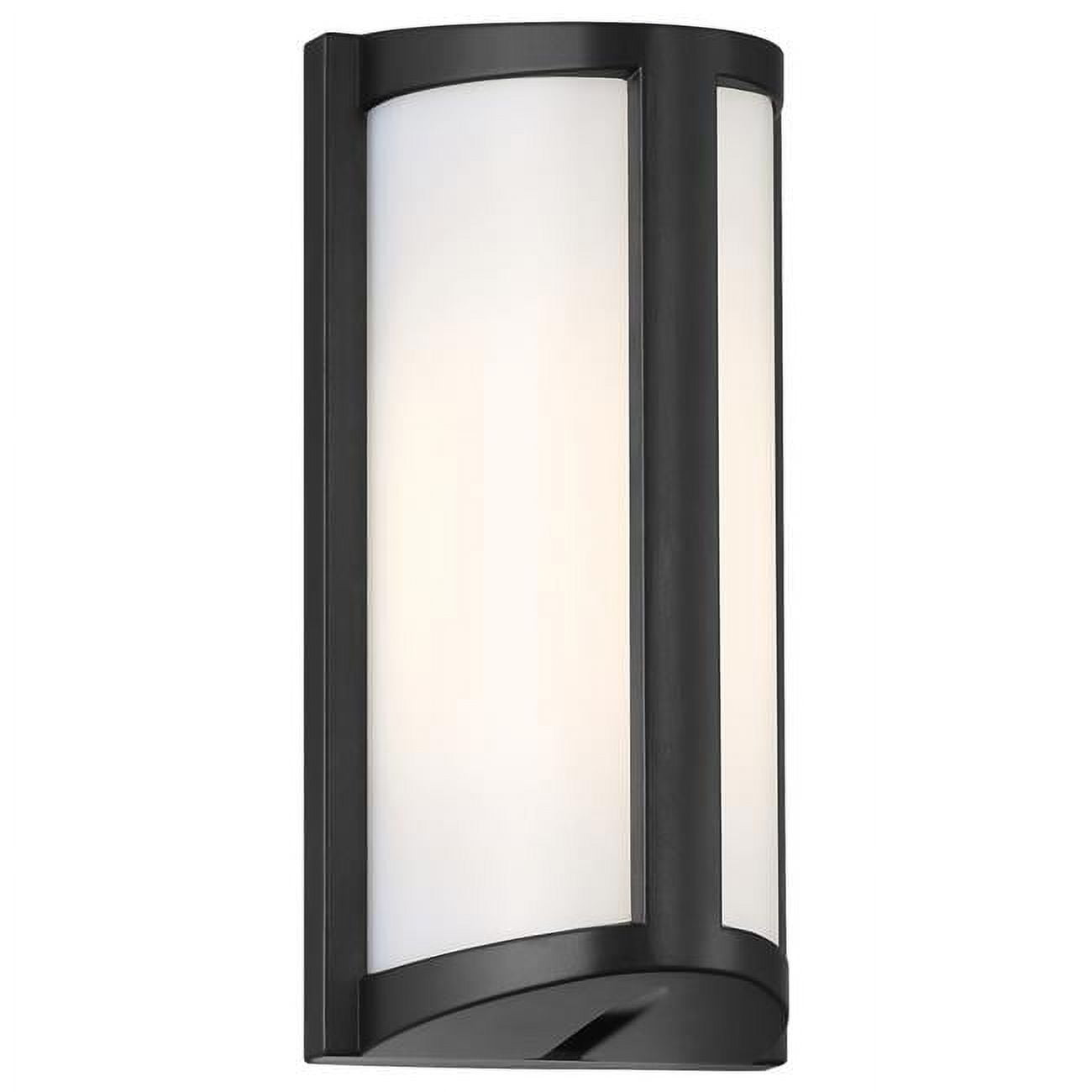 Picture of Access Lighting 20110LEDDMG-BL-ACR Margate 5 in. Black ADA Wall Sconce LED Wall Light&#44; Acrylic Lens