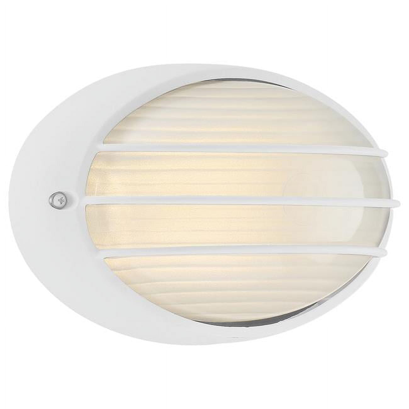 Picture of Access Lighting 20280LEDDMG-WH-OPL Cabo White Outdoor Bulkhead LED Light&#44; Opal