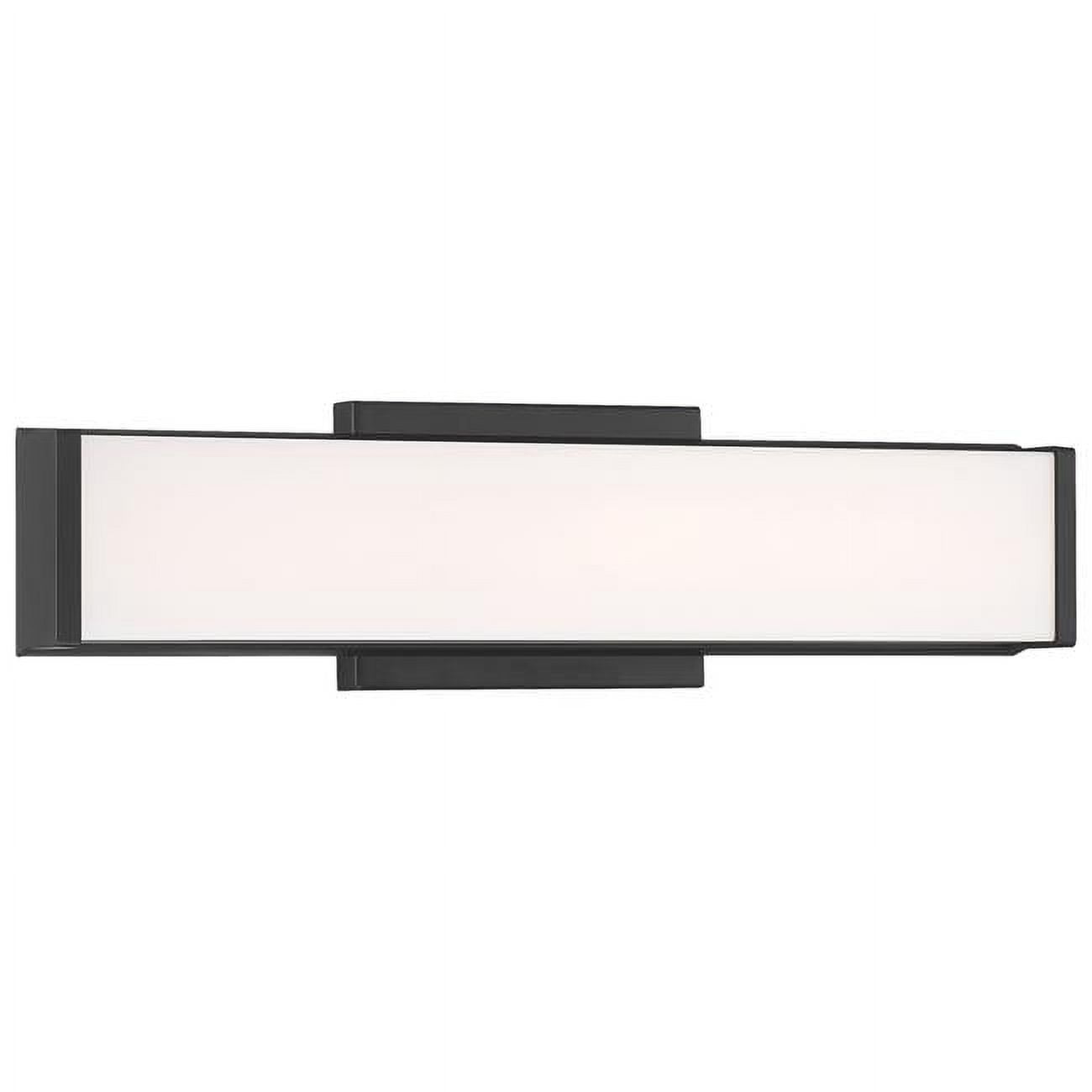 Picture of Access Lighting 62571LEDD-MBL-ACR Citi 24 in. Matte Black LED Vanity Wall Light&#44; Acrylic Lens