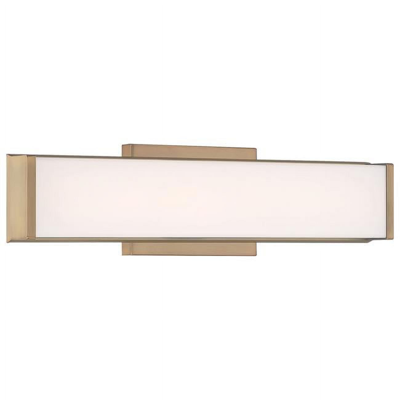 Picture of Access Lighting 62570LEDD-ABB-ACR Citi 18 in. Antique Brushed Brass LED Vanity Wall Light&#44; Acrylic Lens